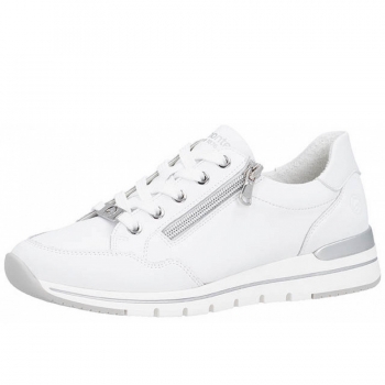 Remonte bequeme Schnürer in beige