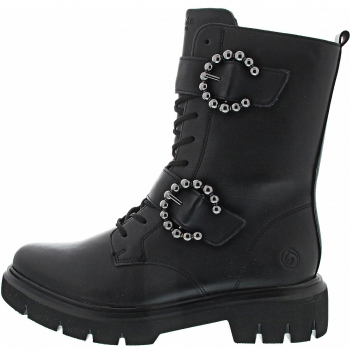 Remonte Schnürstiefel in schwarz