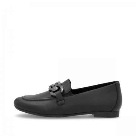 Remonte Damen Loafer - Schwarz