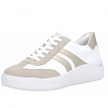 Remonte sportlicher Schnürer in iceberg weiss