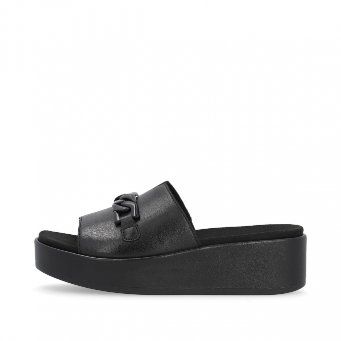 Remonte Damen Pantoletten - Schwarz