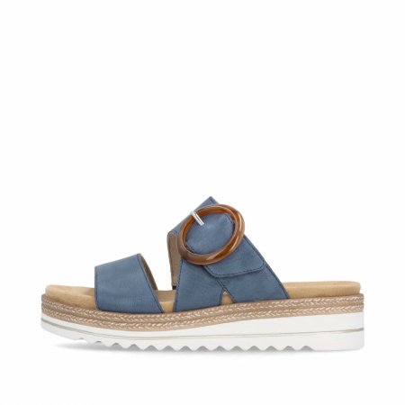 Remonte Damen Pantoletten - Blau