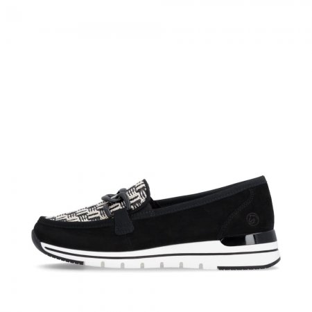 Remonte Damen Slipper - Schwarz