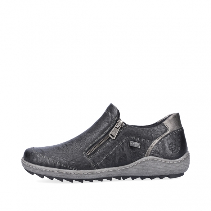 Remonte Damen Slipper - Schwarz
