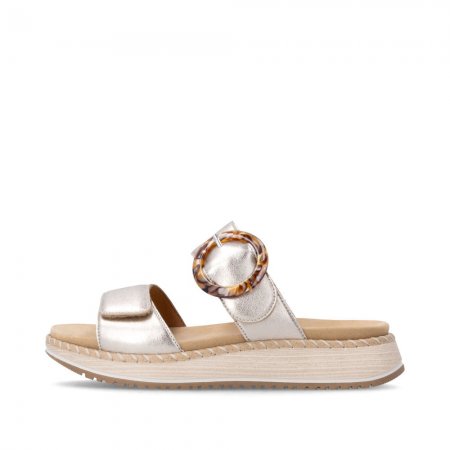 Remonte Damen Pantoletten - Metallic