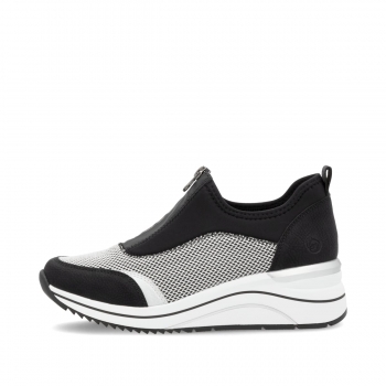 Remonte Damen Slipper - Schwarz