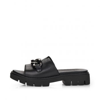 Remonte Damen Pantoletten - Schwarz