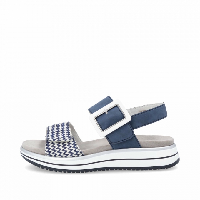 Remonte Damen Riemchensandalen - Blau