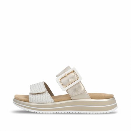 Remonte Damen Pantoletten - Metallic