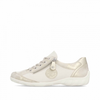 Remonte Damen Schnürschuhe - Beige