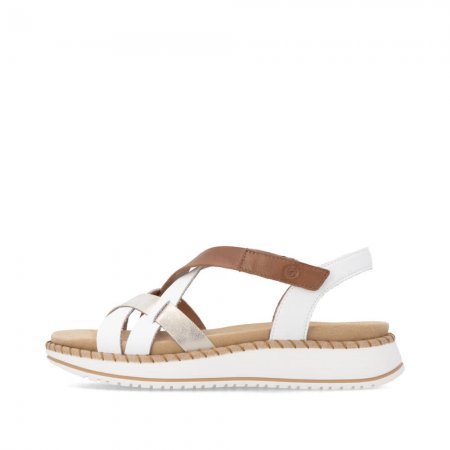 Remonte Damen Riemchensandalen - Weiss