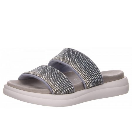 Remonte Pantolette in blau kombi.