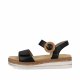 Remonte Damen Riemchensandalen - Schwarz Remonte Damen Riemchensandalen - Schwarz
