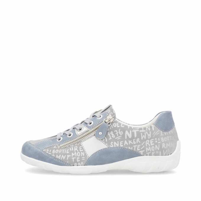 Remonte Damen Schnürschuhe - Blau