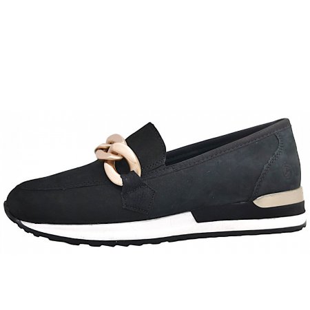 Remonte Columbo/Namur Slipper in 02 Schwarz