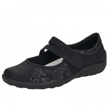 Remonte Ballerina in schwarz schwarz