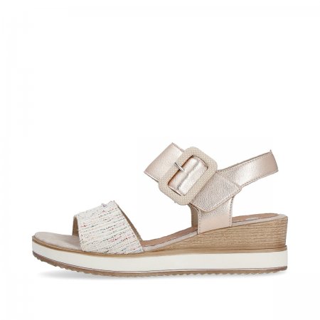 Remonte Damen Keilsandaletten - Rosa