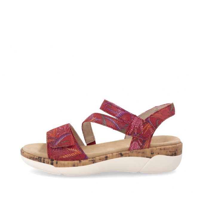 Remonte Damen Riemchensandalen - Rot