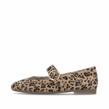 Remonte Damen Ballerinas - Animalprint