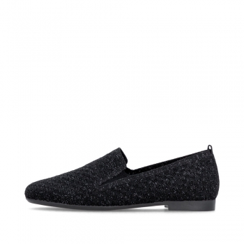 Remonte Damen Loafer - Schwarz