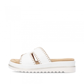 Remonte Damen Pantoletten - Weiss