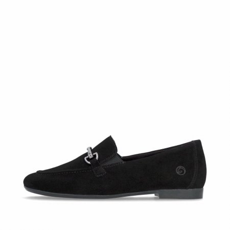Remonte Damen Loafer - Schwarz