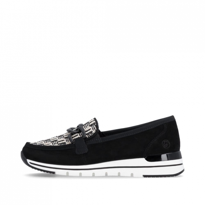 Remonte Damen Slipper - Schwarz