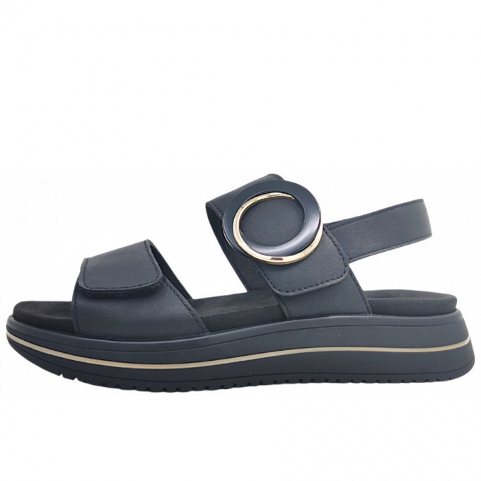 Remonte Sandalette in schwarz