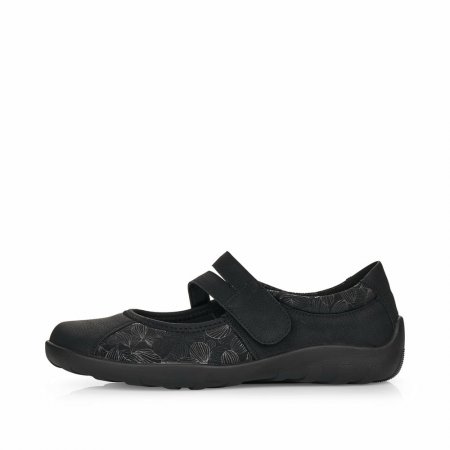 Remonte Damen Ballerinas - Schwarz