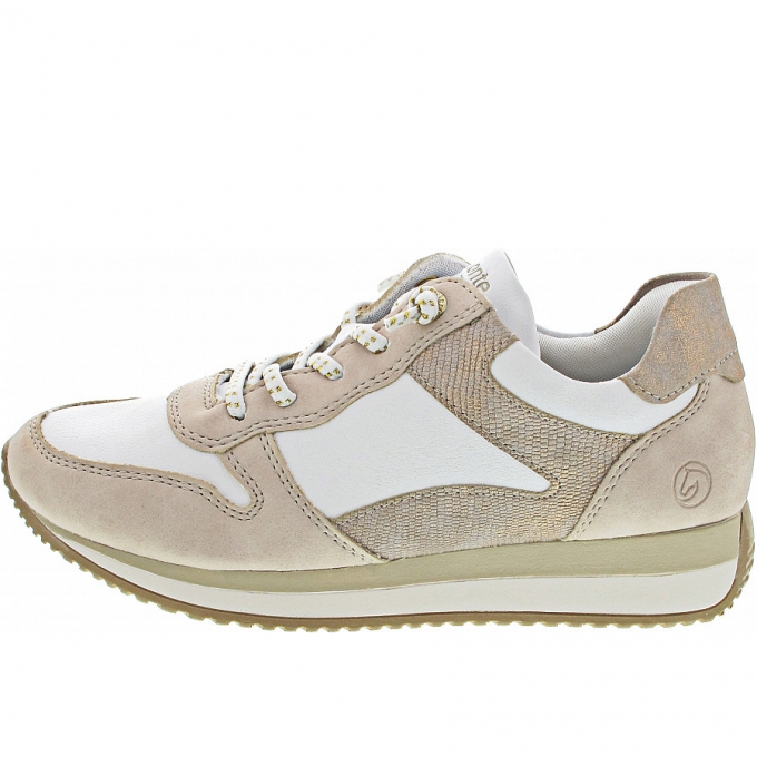 Remonte Sneaker low in rose-weiss-rosegold-weiss