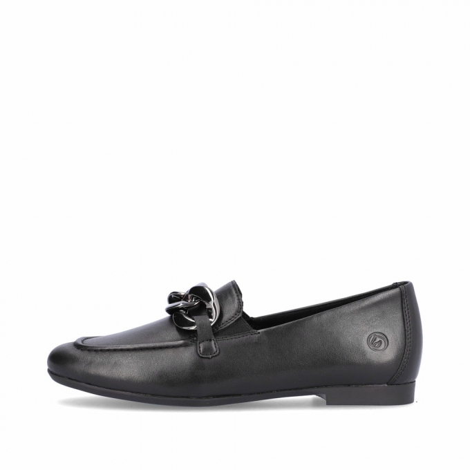 Remonte Damen Loafer - Schwarz