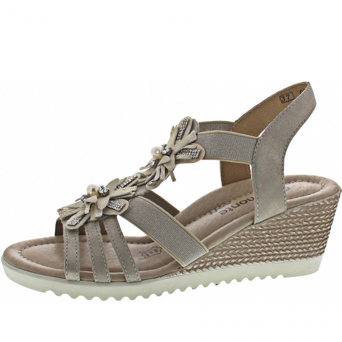 Remonte Sandalen in beige