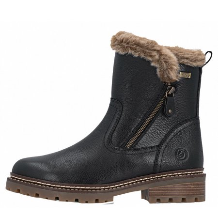 Remonte in schwarz/schwarz/steppe 0