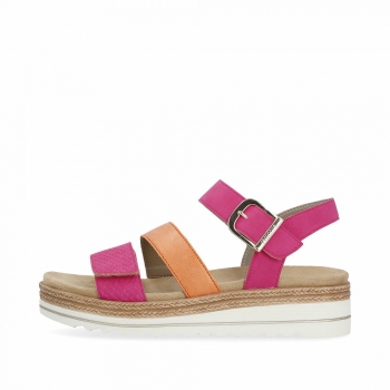 Remonte Damen Riemchensandalen - Rosa