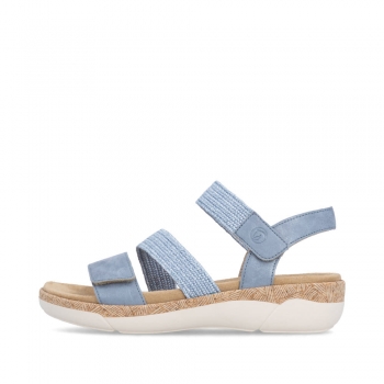 Remonte Damen Riemchensandalen - Blau
