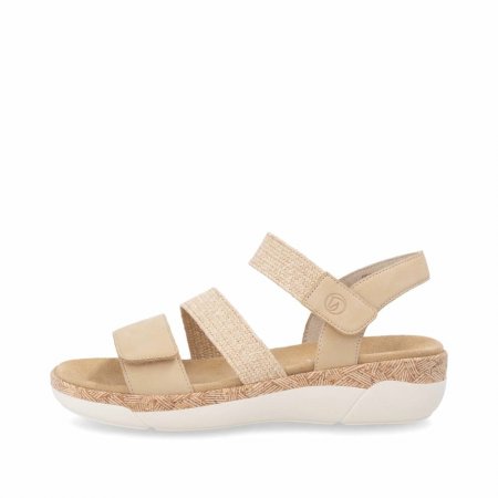 Remonte Damen Riemchensandalen - Beige
