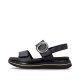 Remonte Damen Riemchensandalen - Schwarz Remonte Damen Riemchensandalen - Schwarz