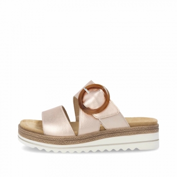 Remonte Damen Pantoletten - Metallic