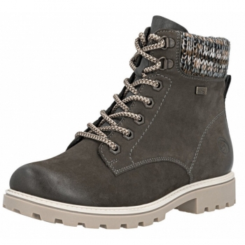 Remonte Schnürstiefel in smoke fumo terra
