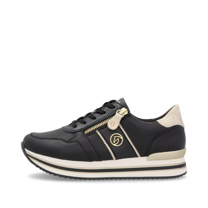 Remonte Damen Sneaker - Schwarz