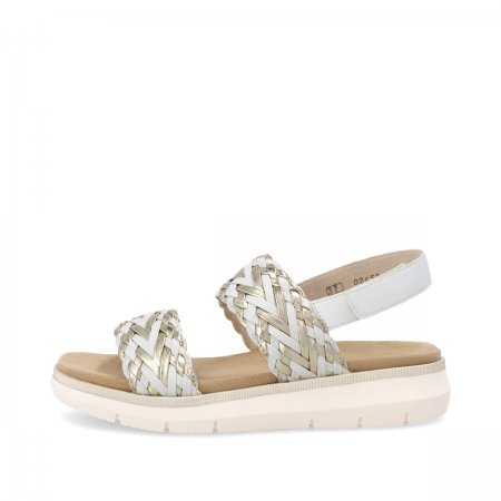 Remonte Damen Riemchensandalen - Weiss
