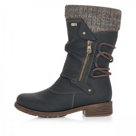 Remonte Damen Hochschaftstiefel - Schwarz