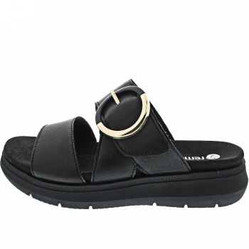 Remonte Pantolette in schwarz
