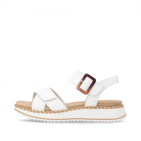Remonte Damen Riemchensandalen - Weiss