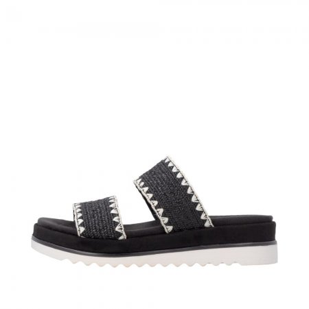 Remonte Damen Pantoletten - Schwarz