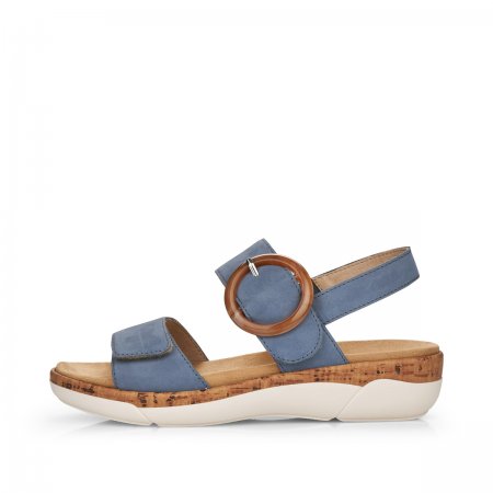 Remonte Damen Riemchensandalen - Blau
