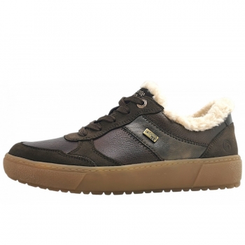 Remonte Schnürer in braun kombi 25