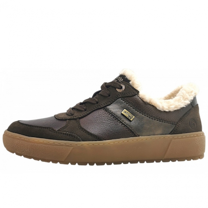 Remonte Schnürer in braun kombi 25