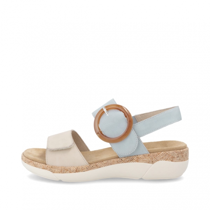 Remonte Damen Riemchensandalen - Blau