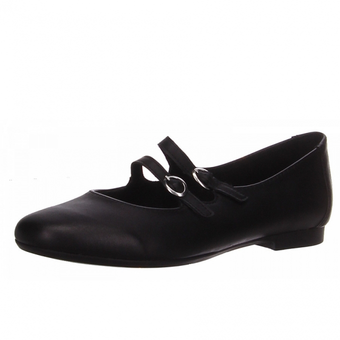 Remonte Ballerina in schwarz